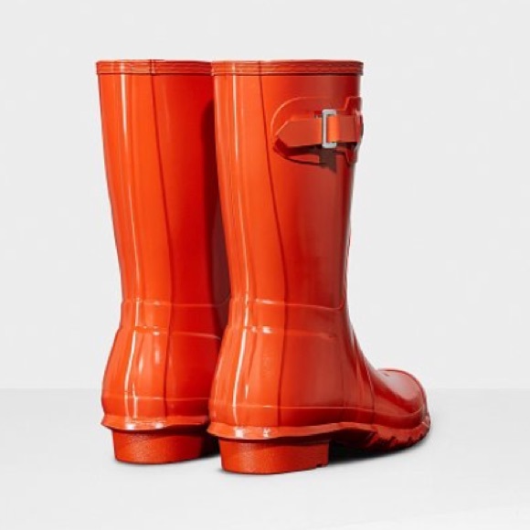 Brand new hunter short Glossy rain boots - Picture 3 of 5